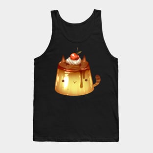 Caramel Kitty Flan Tank Top